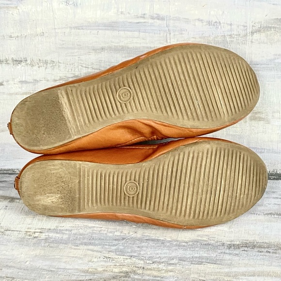 STEVE MADDEN Flats Cognac Brown “Skripted” Slip-On Ballet Flats Tan 6M - Picture 13 of 16